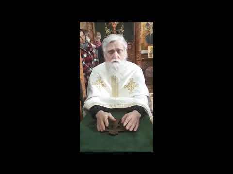 Binecuvantarea preotului Petru Irimescu de la Biserica din Radaseni