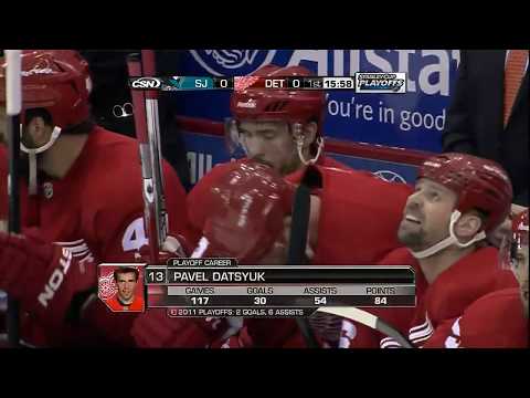 Sharks @ Red Wings 05/04/11 | Game 3 Stanley Cup Playoffs 2011