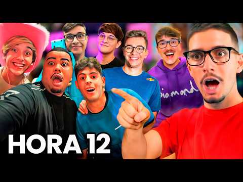 100 HORAS vivendo com Youtubers! (Compilado)