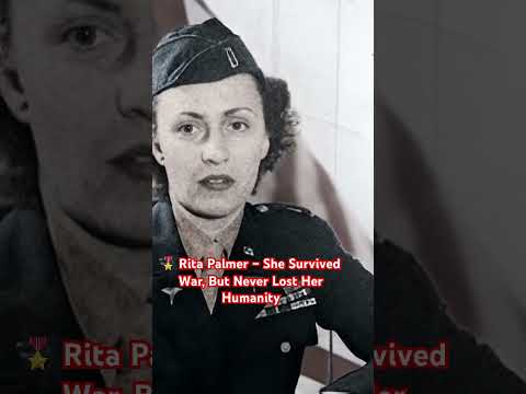 🎖 Rita Palmer – She Survived War, But Never Lost Her Humanity
