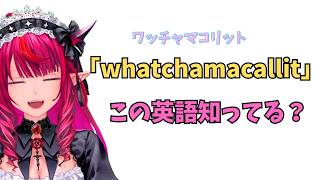 ホロライブで英語学習【whatchamacallith”この意味知ってる？】 #英語学習  #英語 #ホロライブENGLISH