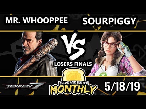 BnB 12 Tekken 7 - SourPiggy (Julia) Vs. Mr.Whooppee (Negan) - T7 Losers Finals