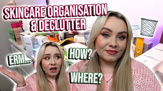 POST-ADVENT SKINCARE ORGANISATION & DECLUTTER | ORGANISE MY SKINCARE | MISS BOUX