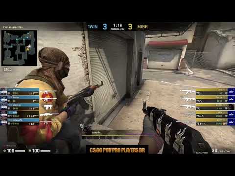 CSGO POV MIBR brnz4n (29/16) vs 1WIN (Dust2) @ Grand Final ESL Challenger Melbourne 2022