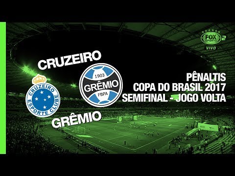 Pênaltis - Cruzeiro x Grêmio - Copa do Brasil - 23/08/2017