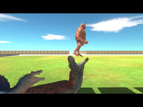 Don't Fall off The Wooden Bridge - Animal Revolt Battle Simulator