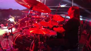 KRABATHOR@Psychodelic live in Brutal Assault 2014 (Drum Cam)