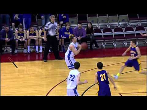 SF 1A Game1 Keota vs WestLyon 3 13 14 Highlights -2014