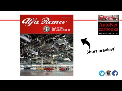 Preview: ALFA ROMEO Das Werk - Die Ära Arese - by AutoNet carbooks