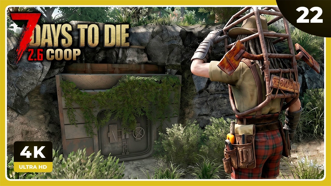 7D2D #22 | ENCONTRAMOS UN BÚNKER SECRETO | 7 DAYS TO DIE Gameplay Español