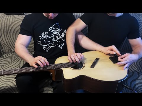 Alexandr Misko & Dmitriy Toporov - Bridge Music (One Guitar & Four Hands)//Baton Rouge Guitars