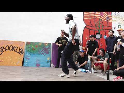 Caleb Vs Pineapple King - Top 16 - The BK Block Party - Wondrous x Myth NYC - B-Boy Network