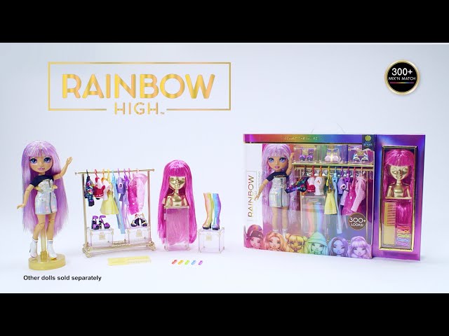 Ігровий набір з лялькою  Rainbow High - Модна студія