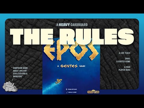 EPOS: A Gentes Game - 4p - The Rules by Heavy Cardboard