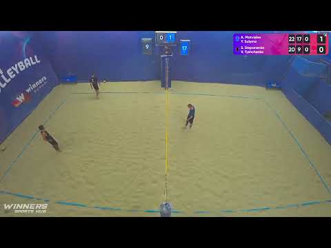 12:50 A. Matvieiev / Y. Sulyma - S. Stepanenko / V. Tyshchenko 17.11.2022 | Winners Beach Volleyball