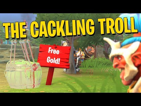 Techies the Cackling Troll - DotA 2 Funny Moments