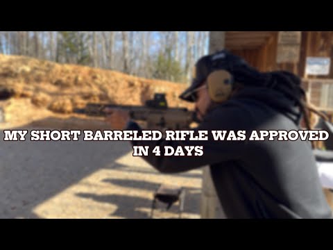 SBR Process Simplified | From Form 1 to Legal Short Barreled Rifle In 4 Days!