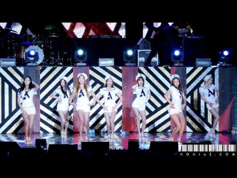140913 용기백배 콘서트 AOA 짧은치마