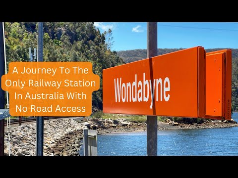 Sydney Trains Vlog 2001: A Journey to the Only Railway Station in Australia With No Road Access
