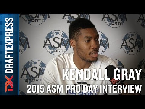 Kendall Gray 2015 ASM Pro Day Interview - DraftExpress