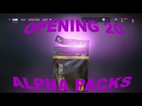 OPENING 20 ALPHA PACKS