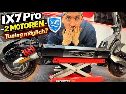 2 Motoren & ABE – lässt sich der IX7 Pro tunen? 🔥 #escooter #iscooter #tuning
