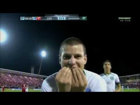 Gol de Diego Jussani - CRB 1 x 1 Guarani - Narração ANTONIO EDSON. 22/07/2017