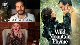 Jamie Dornan & Emily Blunt on Wild Mountain Thyme, & the majesty of Christopher Walken video