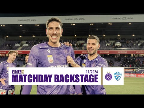 Matchday Backstage: Austria Wien - TSV Hartberg 1:0 (11/2024) #faklive #Veilchen #ViolaTV