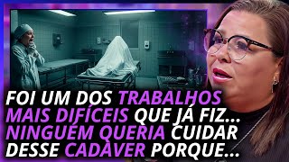 O SOBRENATURAL É REAL! MAQUIADORA DE MORTOS CONTA HISTÓRIAS ASSUSTADORAS de FUNERÁRIAS