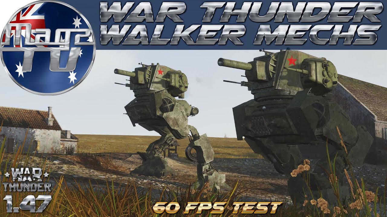 War Thunder - Walker Mechs - 2015 April Fools Event