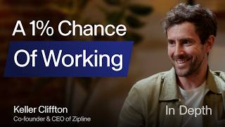 “Zipline had a 1% chance of working” | Keller Cliffton (Co-founder, CEO)