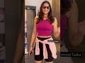 Saiee Manjrekar Looks Cute In Her Gym Outfit Haina ️ Saiee Manjrekar Shorts Shorts Bollywood