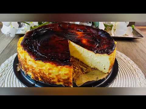 Käsekuchen ohne Boden / San Sebastian Cheesecake