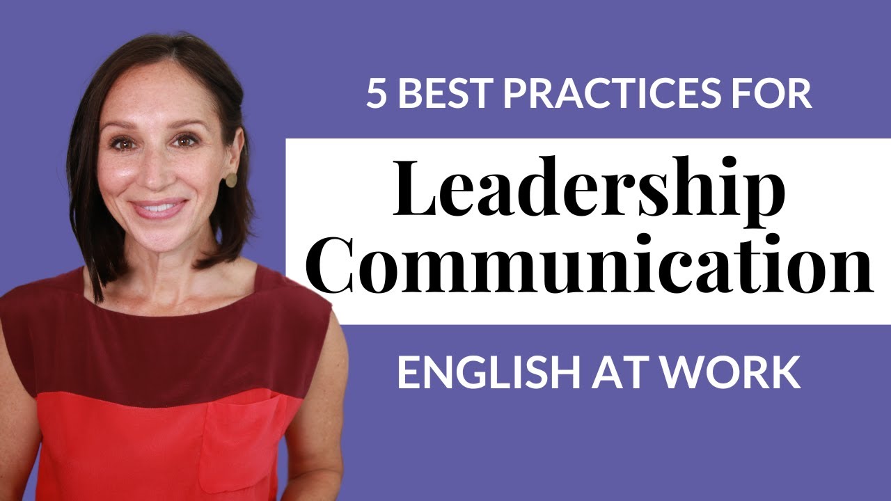 Leadership Communication in English | 5 Best Practices