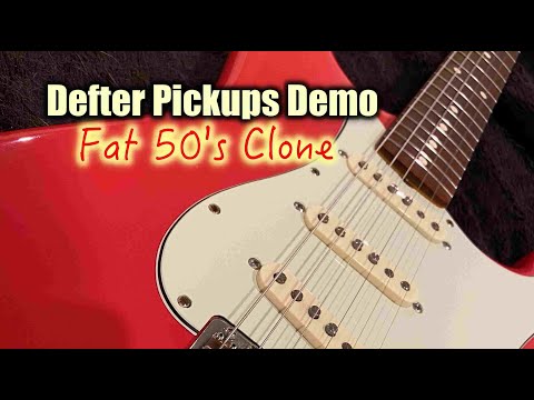 Strat Pickup Set for Stratocaster Guitar HandWound AlNiCo5 Clone Fat 50's image 4