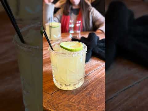 Smoked sage margarita in Santa Fe