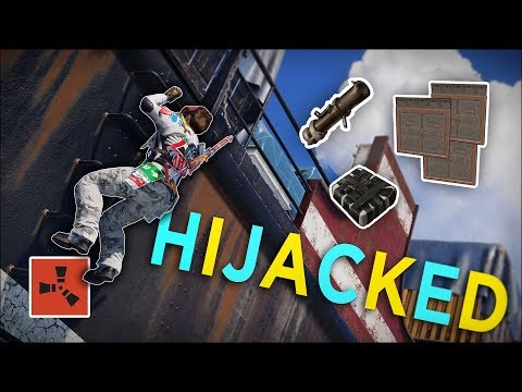 HIJACKING the RICHEST CARGO SHIP I've EVER TAKEN! - Rust Solo Survival #4