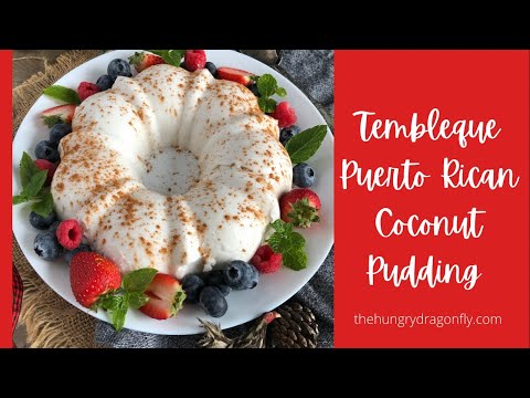 Puerto Rican Tembleque