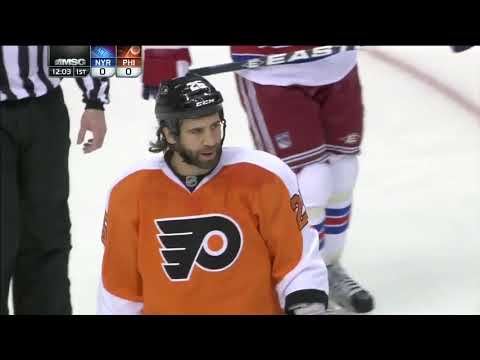 NHL  Jan.24/2013  NY Rangers - Philadelphia Flyers