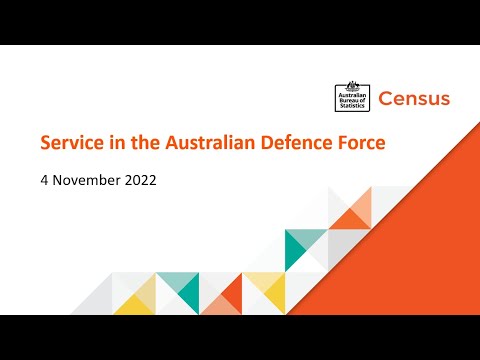 2021 Census data seminar - Service in the Australian Defence Force