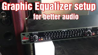 Video thumbnail for installing dbx 215 Graphic Equalizer. quick tutorial sound system setup by Hard Working TV