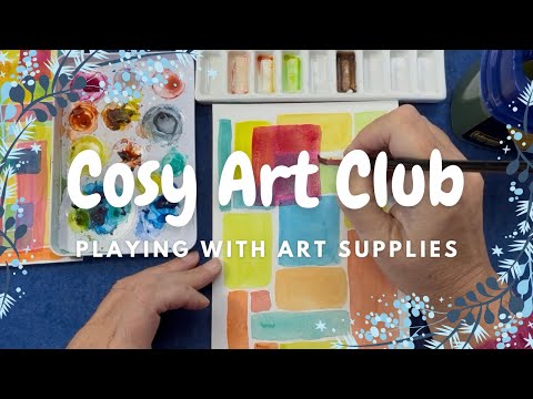 Kooky’s Cosy Art Club - Playing with Art