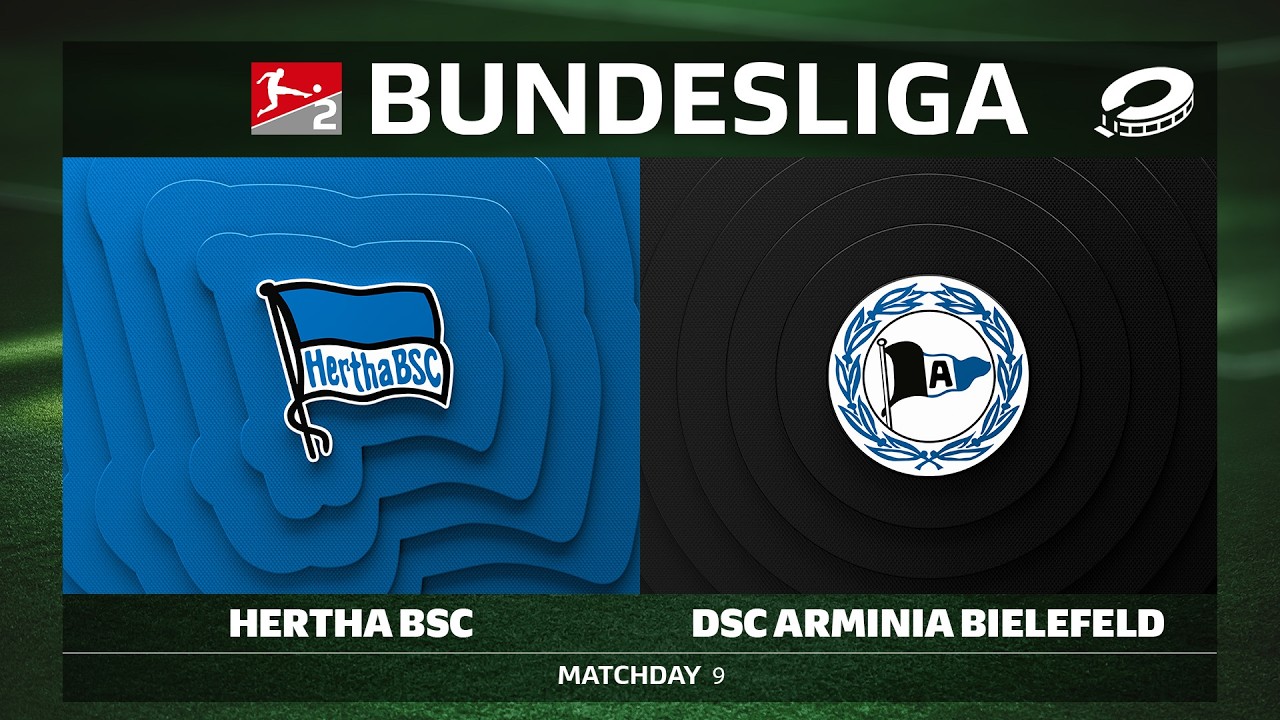Hertha BSC vs. DSC Arminia Bielefeld | Matchday 9 - Bundesliga 2 2026/27