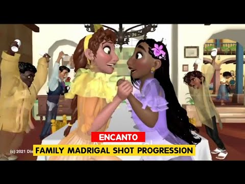 ENCANTO | Family Madrigal Shot Progression | Angelo Sta.Catalina |  @3DAnimationInternships
