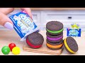 Amazing Oreo Cake Dessert 1000 Satisfying Miniature Rainbow OREO Cake Decorating Best Cake Moments