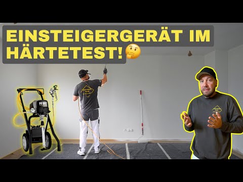 120 m² Wohnung mit Airless spritzen – wie gut ist das Einsteigergerät wirklich? #trend
