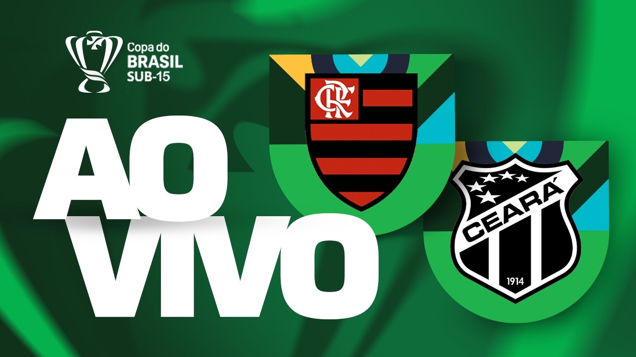 AO VIVO COM IMAGENS: FLAMENGO x CEARÁ | COPA DO BRASIL SUB-15
