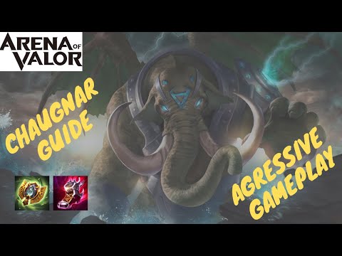 Arena of Valor - Chaugnar Guide - How to play support | Aggressive quick match