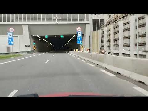 Tunel na Zakopiance - Tunnel on Zakopianka 2.06 km long.